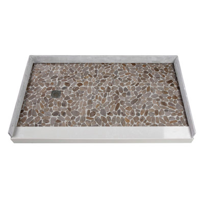 60'' W 36.25'' D Rectangular Single Shower Base