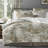 Beige/Ivory Linen 2 Piece Bedspread Set