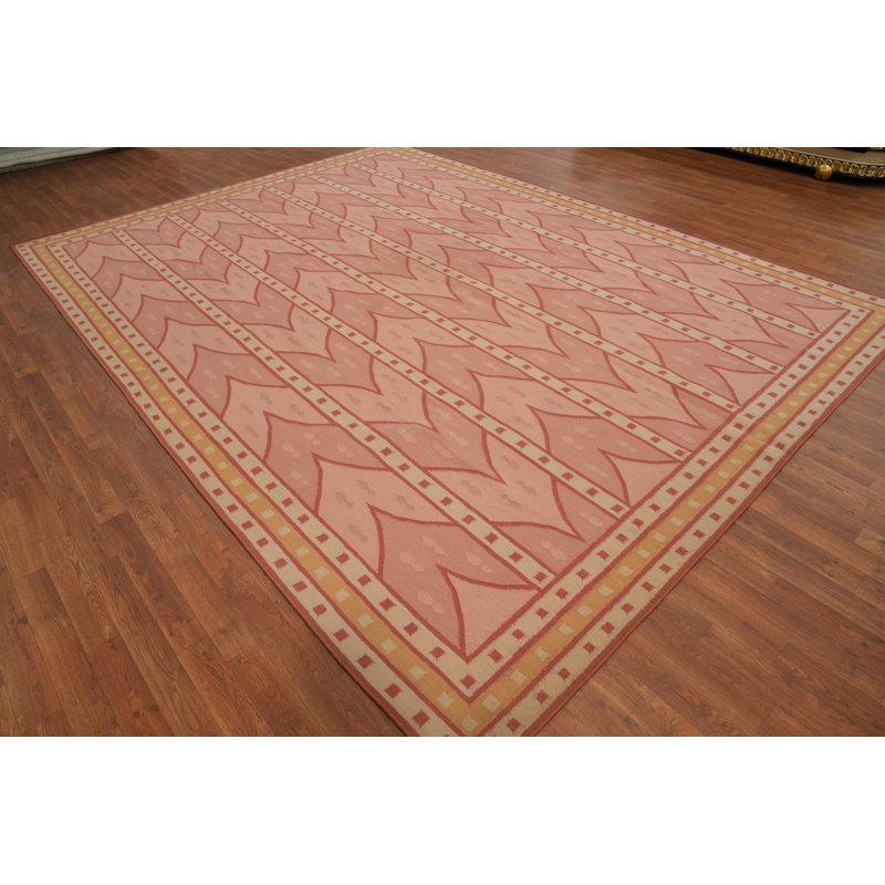 Tapis oriental à tissage plat Nomad 9 pi x 12 pi Durrie Nomad