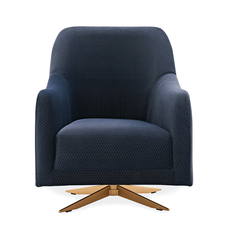 Upholstered Swivel Armchair