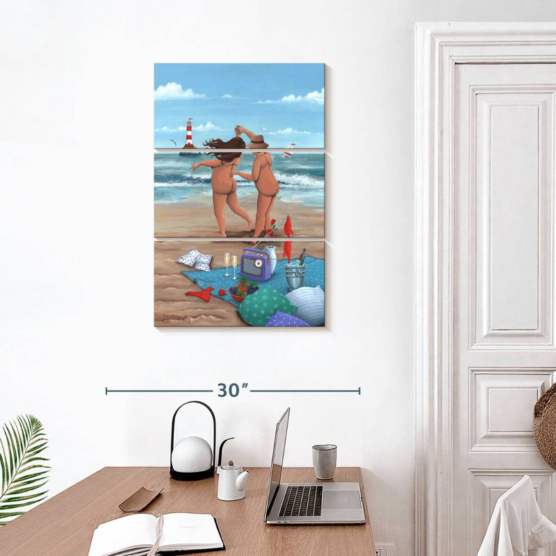 Hardie Beach Dance, 32" H x 20" W