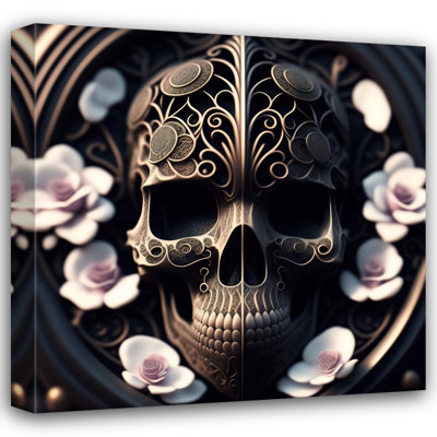 " Skull 15 " by Stephen Chambers