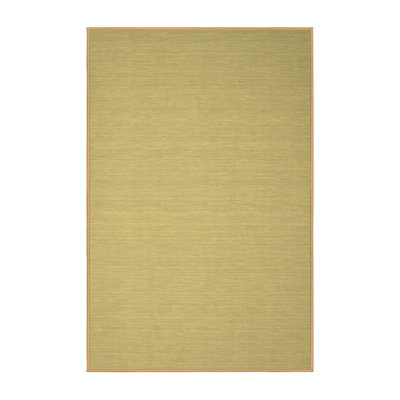 Tapis uni en laine / polyester tissé à la machine de couleur unie