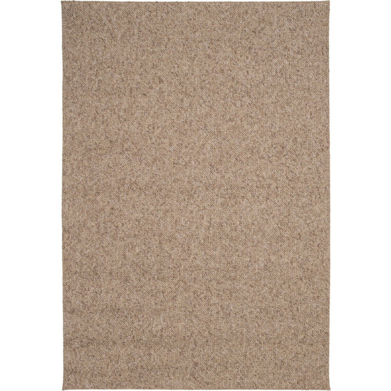 Machine Washable Tufted Rug, Plain, Brown, Rectangle 160 x 230cm