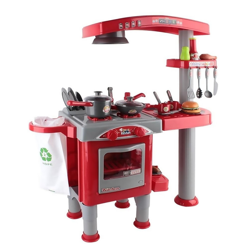 69 Piece Kitchen Set, Red