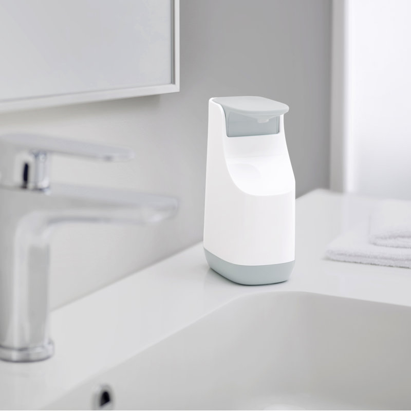 Joseph Joseph Slim Compact Soap Dispenser, Gray