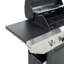 Barbecue au propane à 3 brûleurs avec brûleur latéral - acier inoxydable, 37 000 BTU