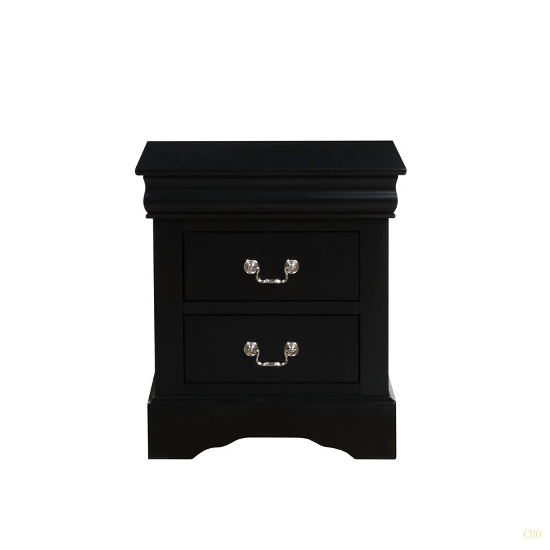 Table de chevet traditionnelle en bois 1pc