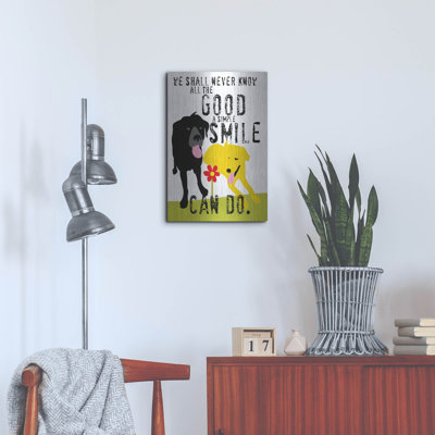 " The Good A Simple Smile Can Do " by Ginger Oliphant