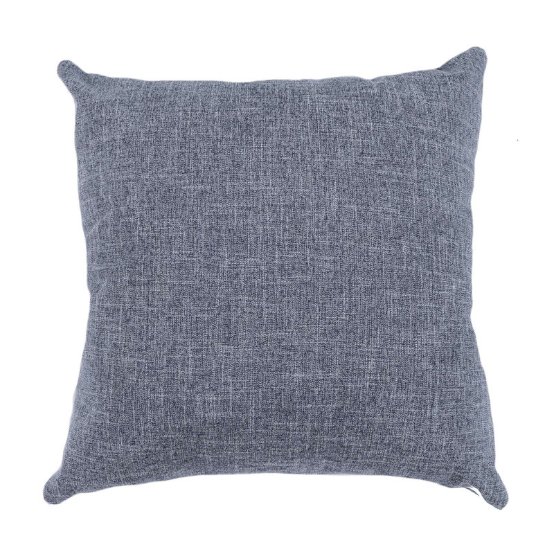 Ambrosia Square Throw Cushion, 55cm x 55cm, Blue
