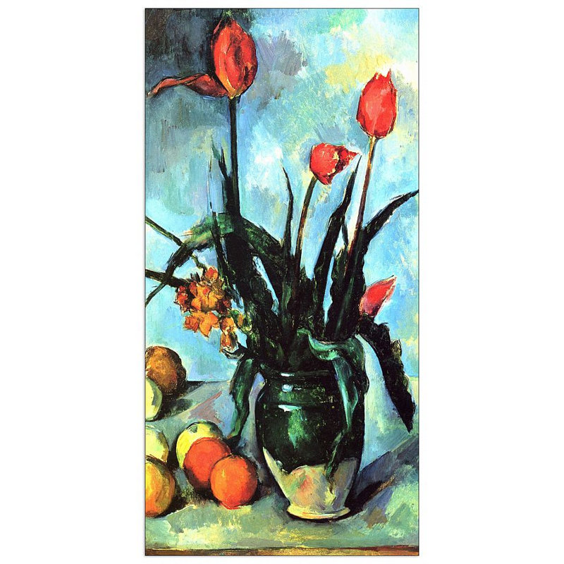 Paul Cezanne - Wrapped Canvas Painting, 140cm H x 70cm W x 1.8cm D