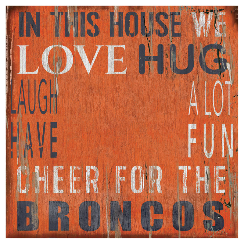 Wall Decor, Dever Broncos