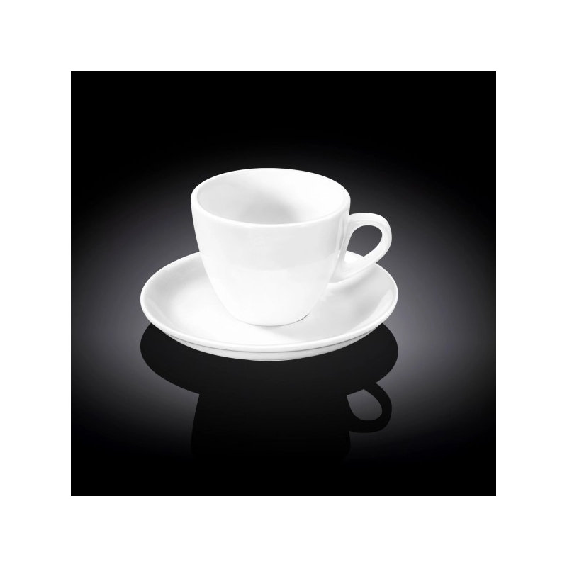 Fine Porcelain Olivia Collection Tea Cup And Saucer 300ml