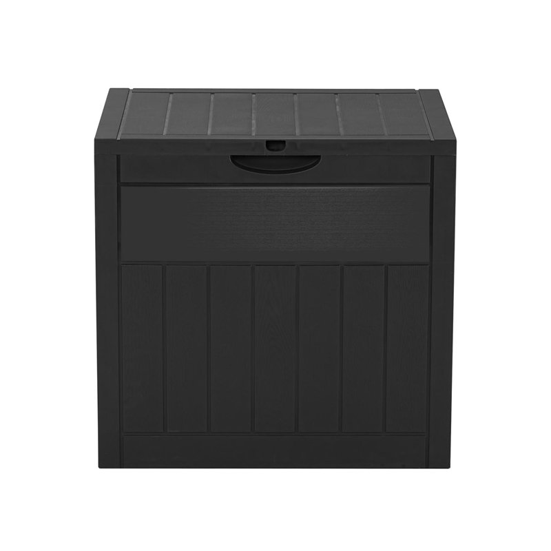 Living and Home 55.5 cm W Deck Box in Black