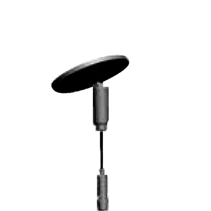 W Track Sloped Ceiling Suspension Cable Kit, Black, 1.31" H x 48" W