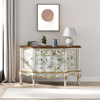 American Sideboard With 2 Doors And 3 Drawers