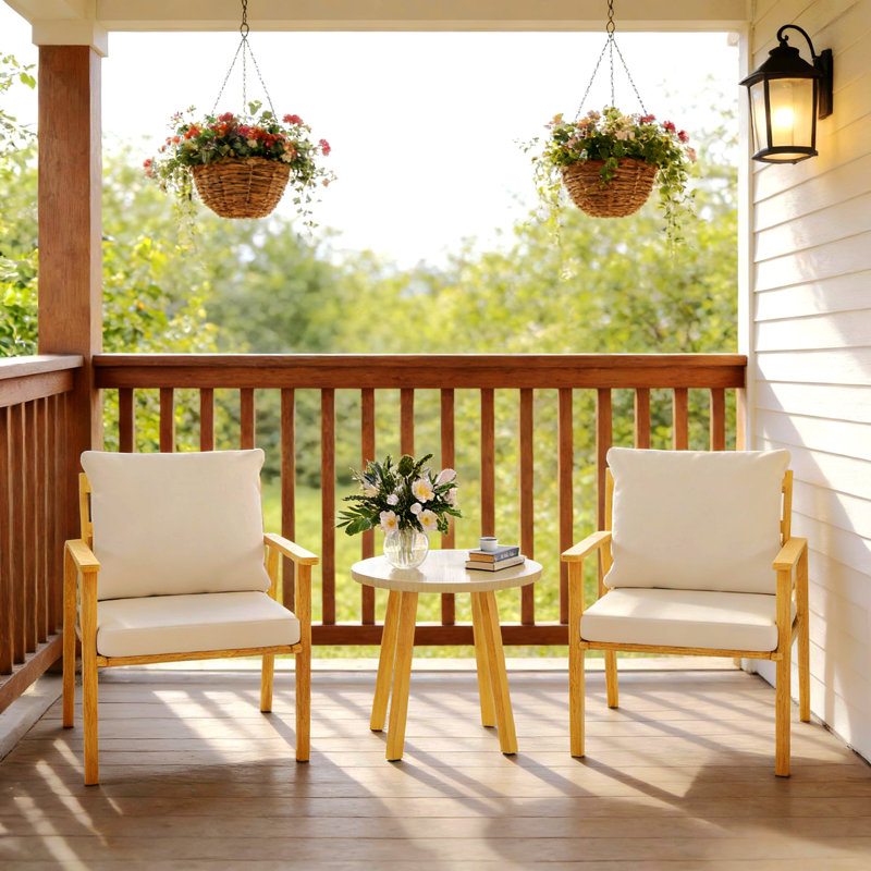 Patio Set,3 Piece Outdoor Bistro Set