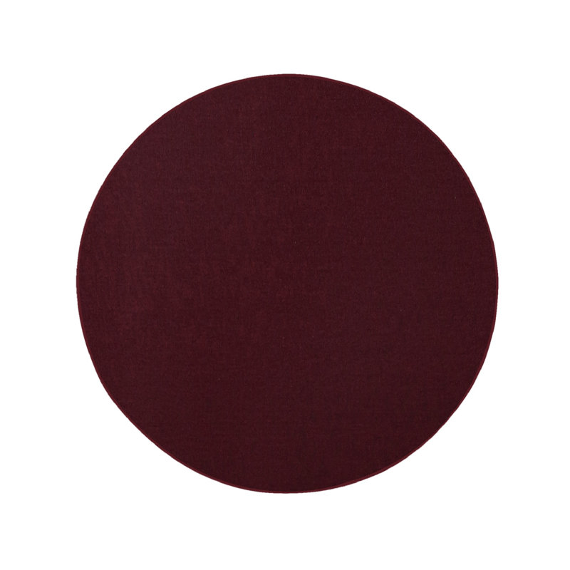 Amorian Furnish my Place Modern Indoor/Outdoor Commercial Solid Color Rug - Pet and Kids Friendly Rug, Stain Resistant, Floor Carpet for Living Room & Hallway, Wedding - Burgundy