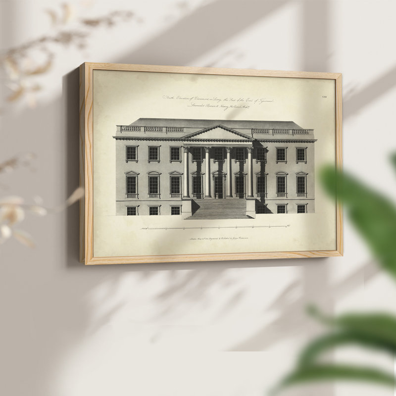 Richardson Architecture II -Framed Print - Restickable