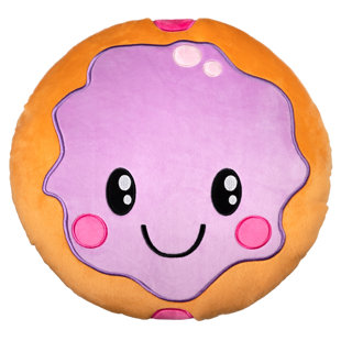  Jelly Donut - peluche parfumée Gourmet - coussins décoratifs, décoratifs, décoratifs pour chambre d'enfant