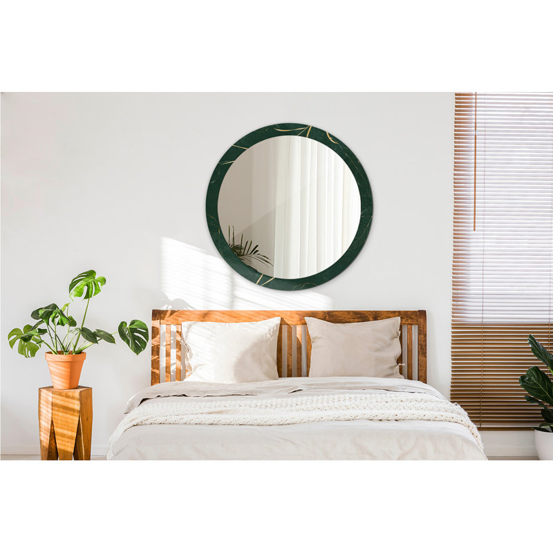 Huldar Glass Flat Wall Mirror