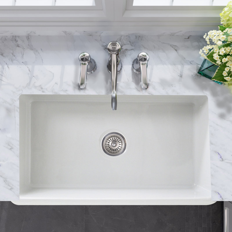 31'' L Single Basin Kitchen Sink