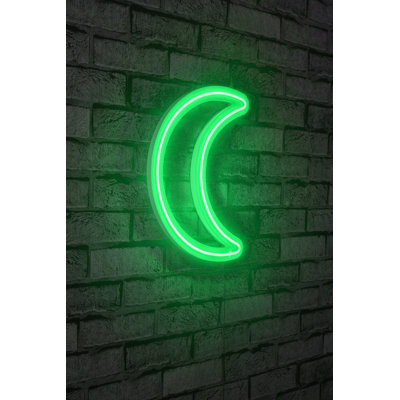 Bande lumineuse néon flexible à DEL - éclairage vert imperméable, 14,2 po x 9,8 po x 0,8 po | 12 V 20,16 W, gabarit en mousse de PVC, système de fixation murale intégré | Idéal pour la décoration intérieure, les fêtes et les événements, écoénergétique