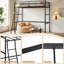 Zebedee Metal Loft Bed with Multifunctional Design