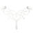 Adjustable Wreath Hanger for Door - Ivy (White)