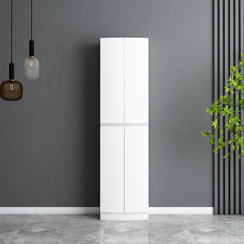 Armoire à linge de salle de bain Nevaeh