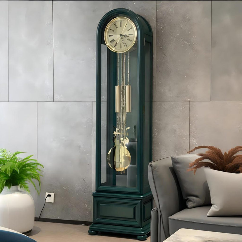 Grande horloge murale 74,02 po style minimaliste américain