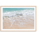 Kauai Ocean And Sand Print by Carly Tabak