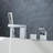 Cube Deck Tub Filler with Diverter-80972442