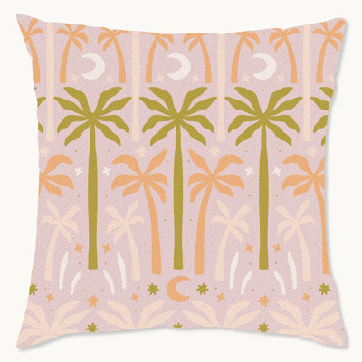 Floral Outdoor Throw Pillow