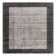 Desrosiers Shinny Bordered Charcoal/Silver Area Rug