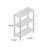 Apfelstadt Solid Wood Freestanding Bathroom Shelves