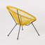 Chaise Anson (ensemble de 2) - Jaune-678080184