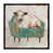 Dark Rustic Wood Framed Canvas is unavailable