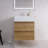 Babajide Bathroom Vanity with Acrylic Top-238093452