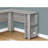 Computer Desk, Home Office, Corner, Storage Shelves, 48"L, L Shape, Work, Laptop, Gray Laminate, Contemporary-427093928