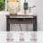 Simple Bedside Table with Open Storage Shelf, Charging Station, Easy to Assembly-200053755