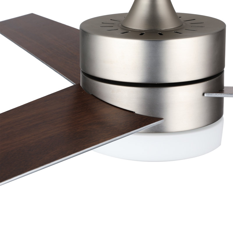 Ventilateur de plafond 52 po avec lumières DEL Burcu