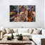 «Jazz Band Musisans», reproduction d'art sur toile-330044131