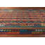 Tapis oriental géométrique en laine Kilim 10 x 16
