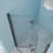 30"W X 72"H Fold Frameless Shower Door With Tempered Glass-111691948