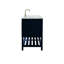 Ensemble de meuble-lavabo simple 60 po Krish-533974049