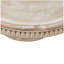 Mango wood cake stand with glass dome