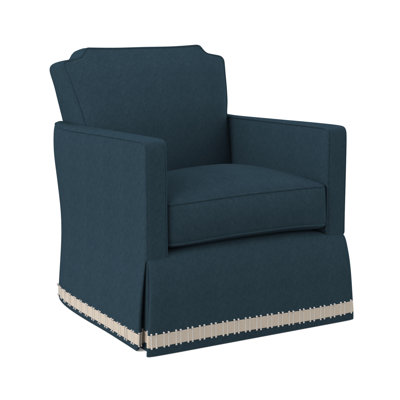 Elise Upholstered Swivel Armchair