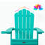 Chaise Adirondack pliante TALE avec repose-pieds escamotable avec porte-gobelet TALE