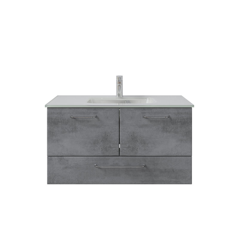 960mm Wall Hung Single Vanity